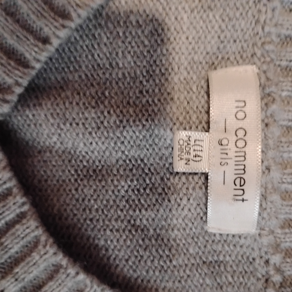 Gray Sweater Vest with Yellow Smiley Faces - Picture 3 of 3